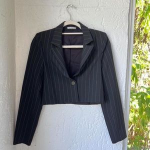 Reformation cropped blazer